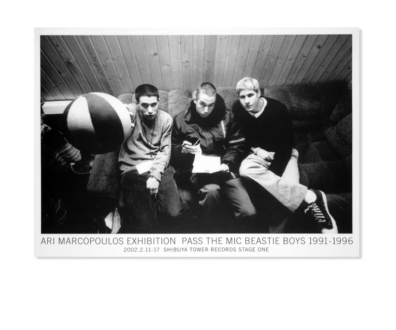ARI MARCOPOULOS EXHIBITION / PASS THE MIC BEASTIE BOYS 1991-1996 